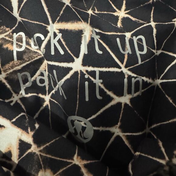 Lululemon Miss Misty Jacket II Star Crushed Multi W/ Packable Hood Size 4 Zip Up - Picture 8 of 12